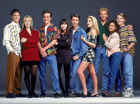 The cast of Beverly Hills, 90210 (1990-2000)